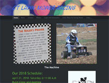 Tablet Screenshot of ctlawnmowerracing.com